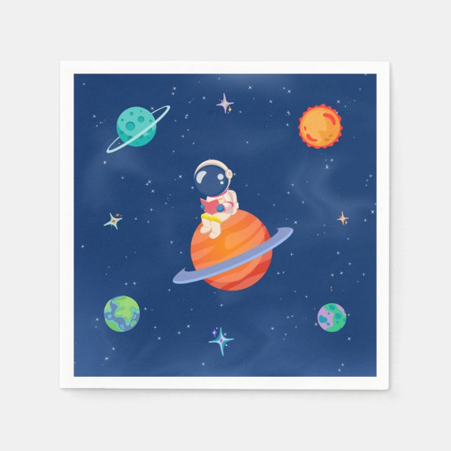 Serviette En Papier Collection Space Party ! (Devant)