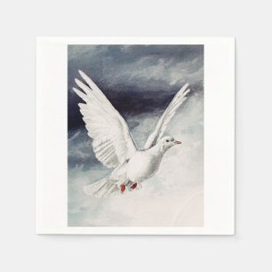 Serviette En Papier Colombe du Saint-Esprit Confirmation religieuse et