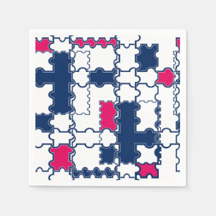 Serviette En Papier Colorful pattern