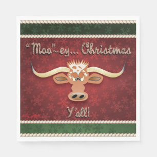 Serviette En Papier Comique Longhorn Steer