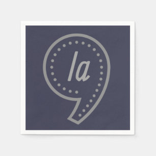 Serviette En Papier Comma la Kamala Harris