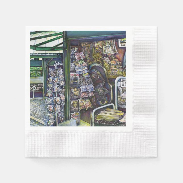 Serviette En Papier Comment Est-Ce Qu'Une Image, Sans imagination ? (Devant)