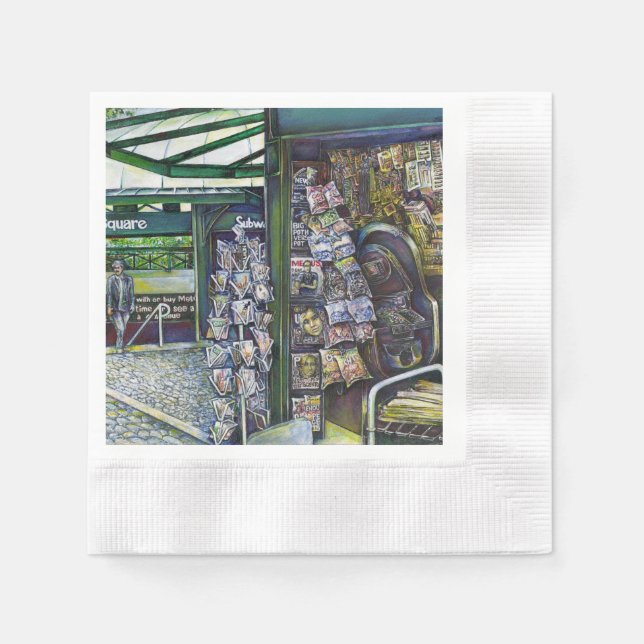 Serviette En Papier Comment Est-Ce Qu'Une Image, Sans imagination ? (Devant)