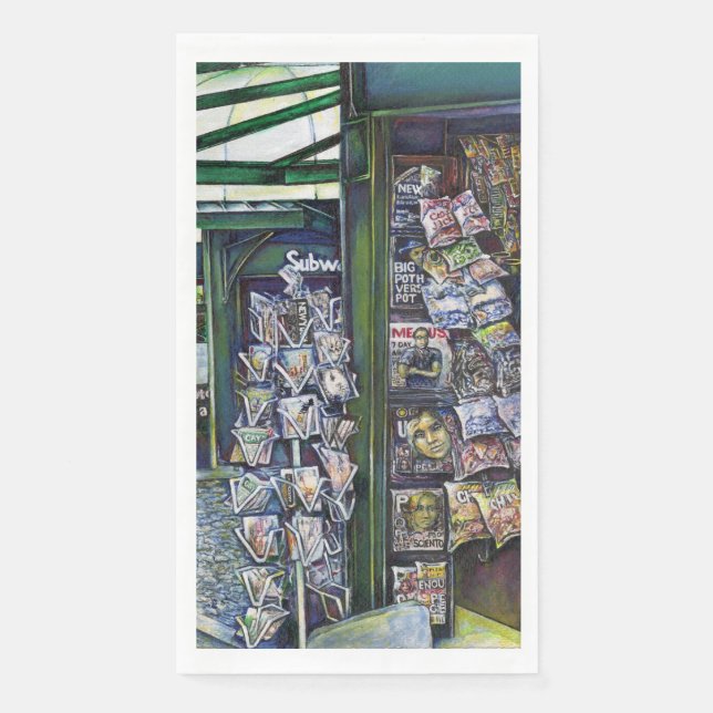 Serviette En Papier Comment Est-Ce Qu'Une Image, Sans imagination ? (Devant)