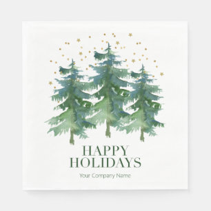 Serviette En Papier Compagnie forestière d'hiver