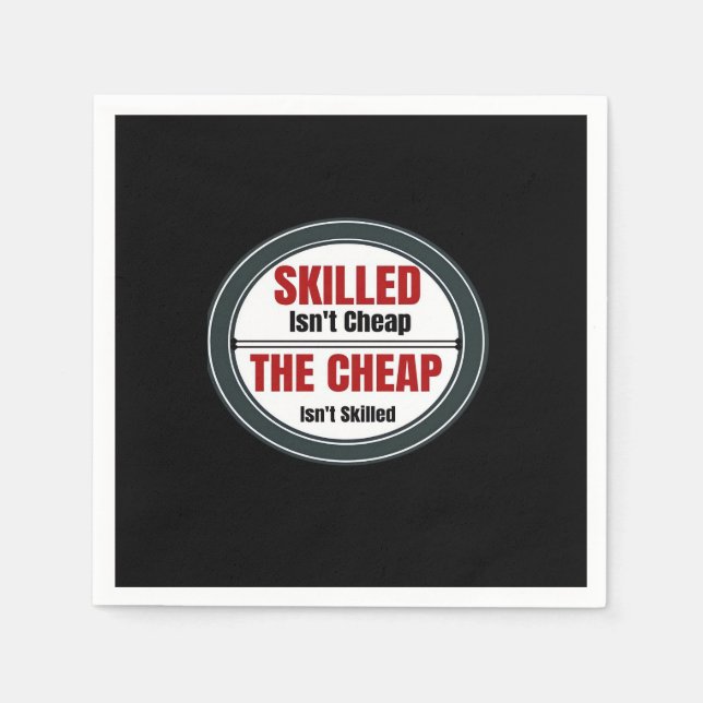 Serviette En Papier Compétence non surdimensionnée (Devant)