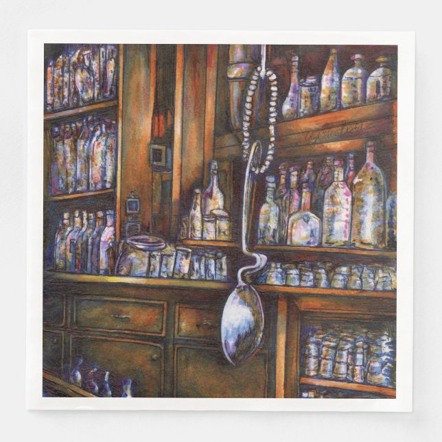 Serviette En Papier Compris implicitement (Devant)