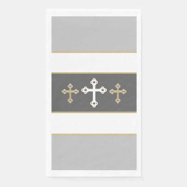 Serviette En Papier Conception chrétienne basée sur la foi (Devant)