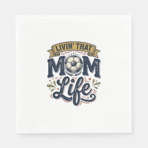 Serviette En Papier Conception de chemise de gravure vintage Life de m