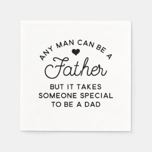 Serviette En Papier Conception de devis papa spécial