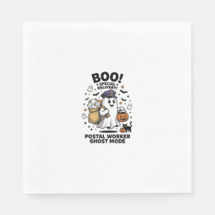 Serviette En Papier Conception de livraison d'Halloween en mode fantôm