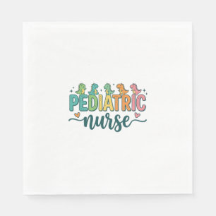 Serviette En Papier Conception de T-shirt de style vintage de dinosaur