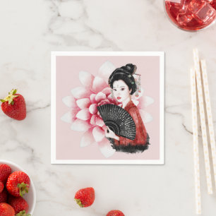 Serviette En Papier Conception Okinawa Series 34