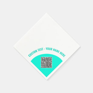 Serviette En Papier Concevez votre propre texte personnalisé et votre 