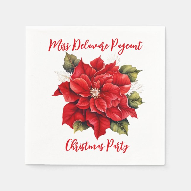 Serviette En Papier Concours de Napkins en papier de vacances (Devant)