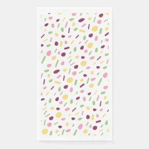 Serviette En Papier Confetti.