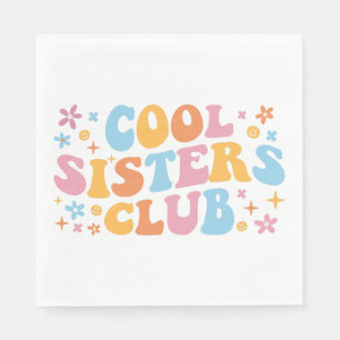 Serviette En Papier Cool Sisters Club III