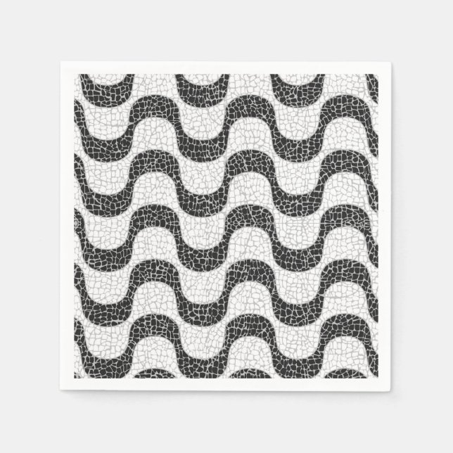 Serviette En Papier Copacabana Beach (Devant)