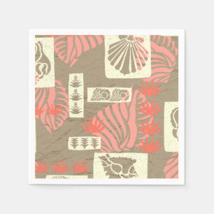 Serviette En Papier Coques sous-marines de Kua Bay Hawaiian