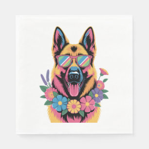 Serviette En Papier Coquette Bow Yorkshire Terrier Chien Yorkie Maman