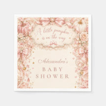 Coquette Little Pumpkin Baby Shower