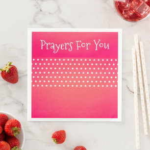 Serviette En Papier Corail et roses