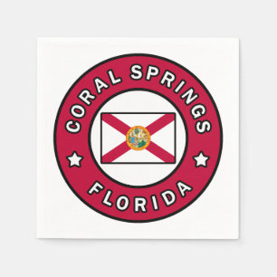 Serviette En Papier Coral Springs Floride