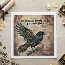 Corbeau Steampunk Gothique