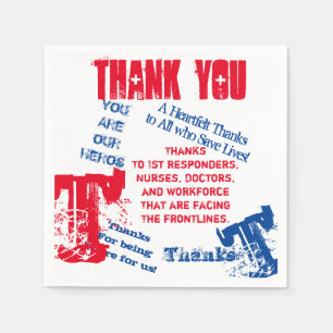 SERVIETTE EN PAPIER CORONA VIRUS