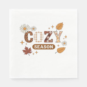 Serviette En Papier Cosy Season T-Shirt surdimensionné