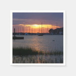 Serviette En Papier Coucher de soleil de Folly River