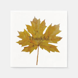 Serviette En Papier Couleur d'automne appréciable