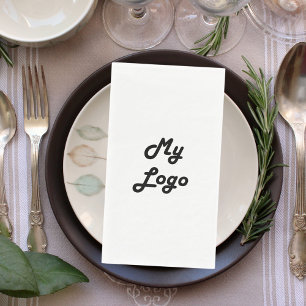 Serviette En Papier Couleur de marque du logo de l'entreprise