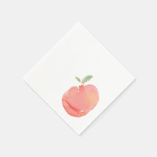 Serviette En Papier Couleur pêche