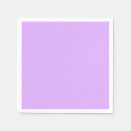 Serviette En Papier Couleur solide Mauve