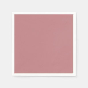 Serviette En Papier Couleur solide Rose poussiéreux