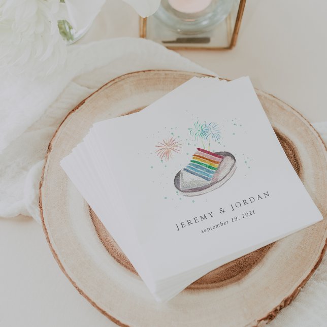 Serviette En Papier Coupe d'amour personnalisée (Créateur téléchargé)