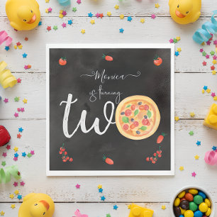 Serviette En Papier Coupe de plaisir, deuxième anniversaire