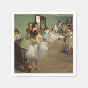 Serviette En Papier Cours de danse de Degas Danseuses de ballet Danseu
