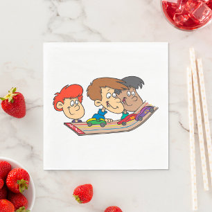 Serviette En Papier Course automobile pour enfants Pinewood Derby