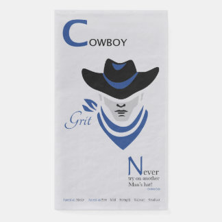 Serviette En Papier Cowboy Grit