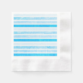 Serviette En Papier Cracket bleu Papier à rayures Cocktails serviettes