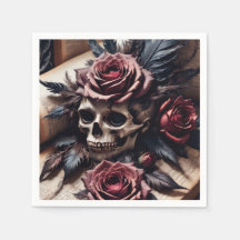 Crâne et Rose