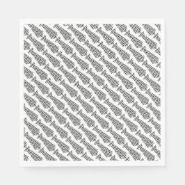 Serviette En Papier cravate papa bureau mode lui travail fun