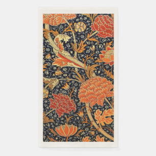 Serviette En Papier Cray, un design William Morris,