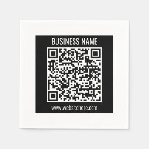 Serviette En Papier Créer un code QR moderne instantanément