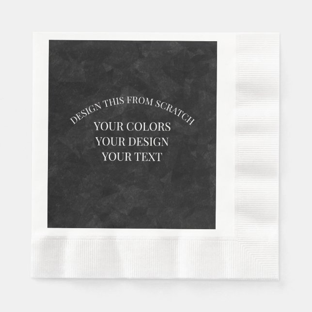 Serviette En Papier Créez votre propre (Devant)