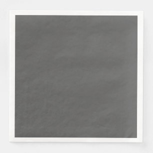 Serviette En Papier Créez Votre Propre Conception Personnalisée Gris F