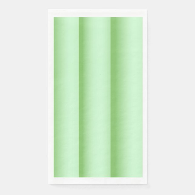 Serviette En Papier Créez Votre Propre - Fond Personnalisable - Vert (Devant)