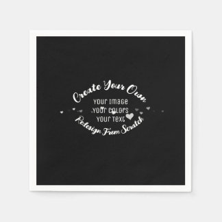 Serviette En Papier Créez votre propre image personnalisée